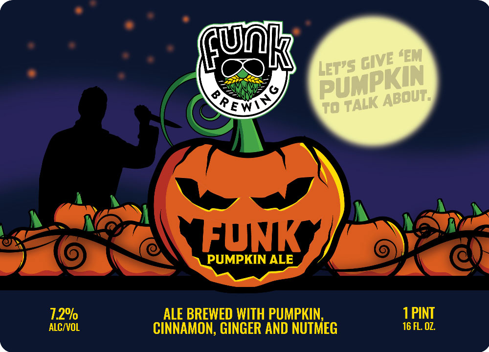 Pumpkin Ale label